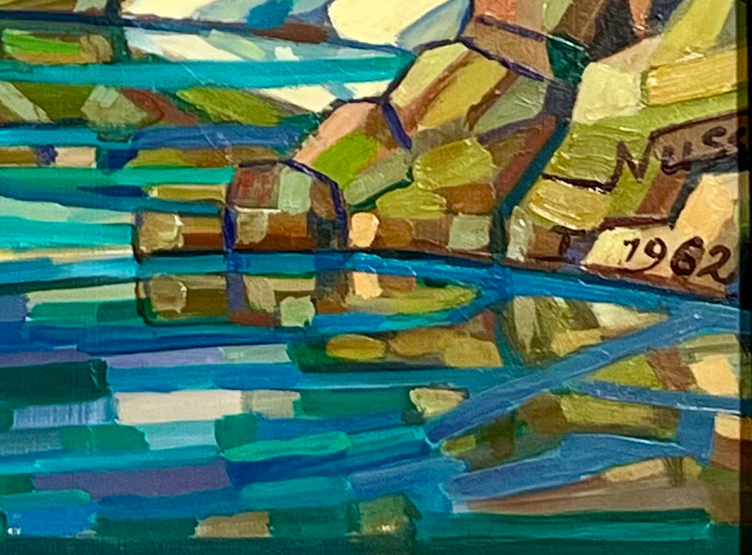 Nussio Detailansicht Signatur Datum