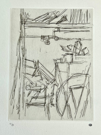Alberto Giacometti Coin de l’atelier de Diego I, stempelsigniert und nummeriert