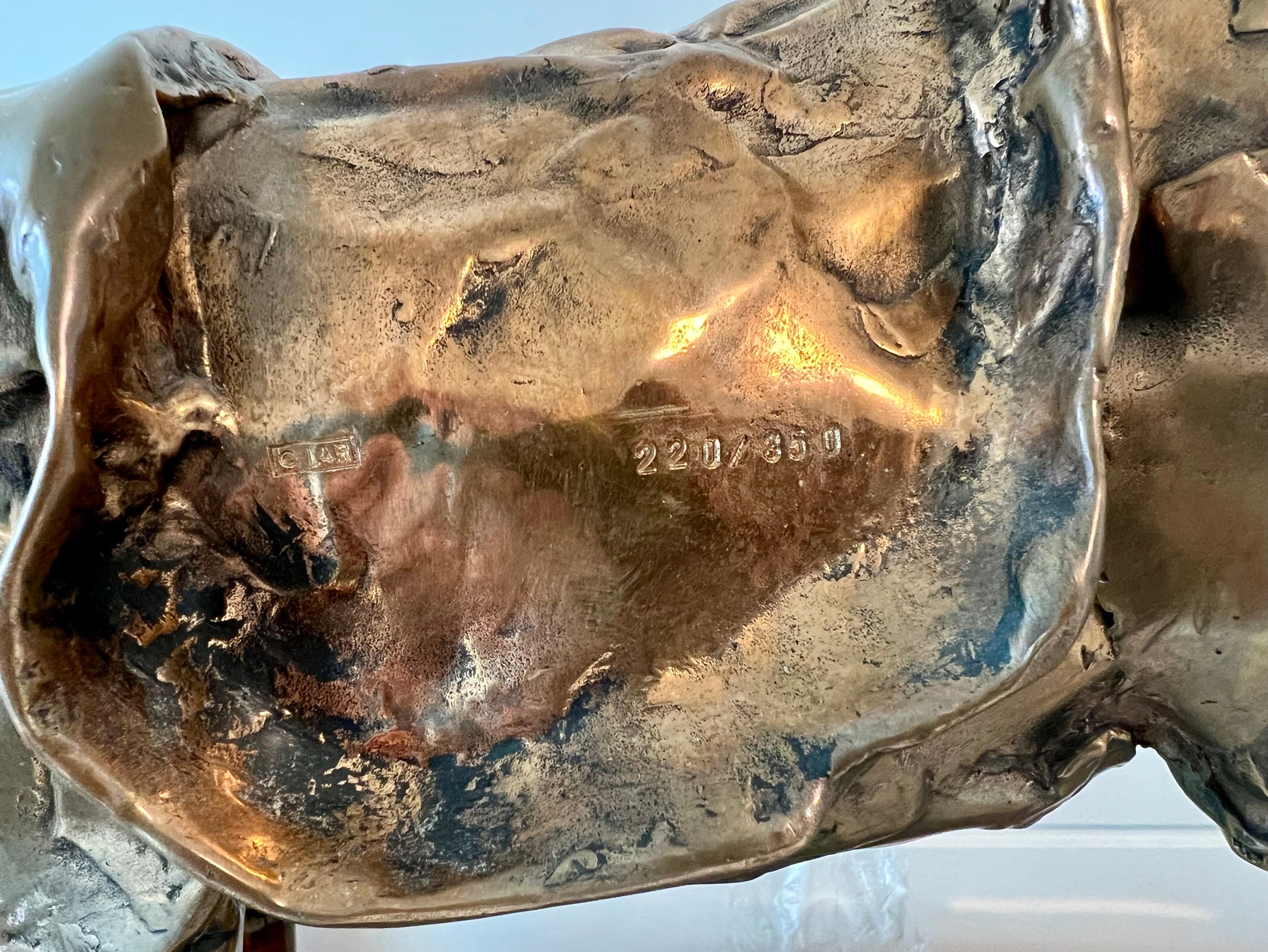 Bronzeskulptur nummeriert Salvador Dali